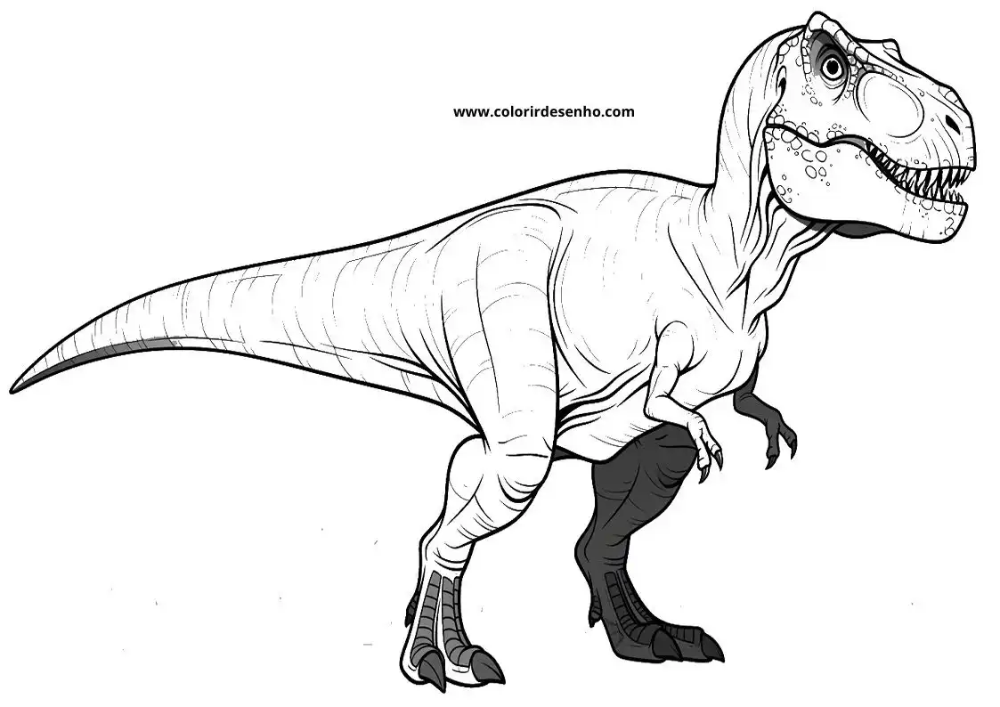 Dinosaur Coloring Pages For All Ages 10