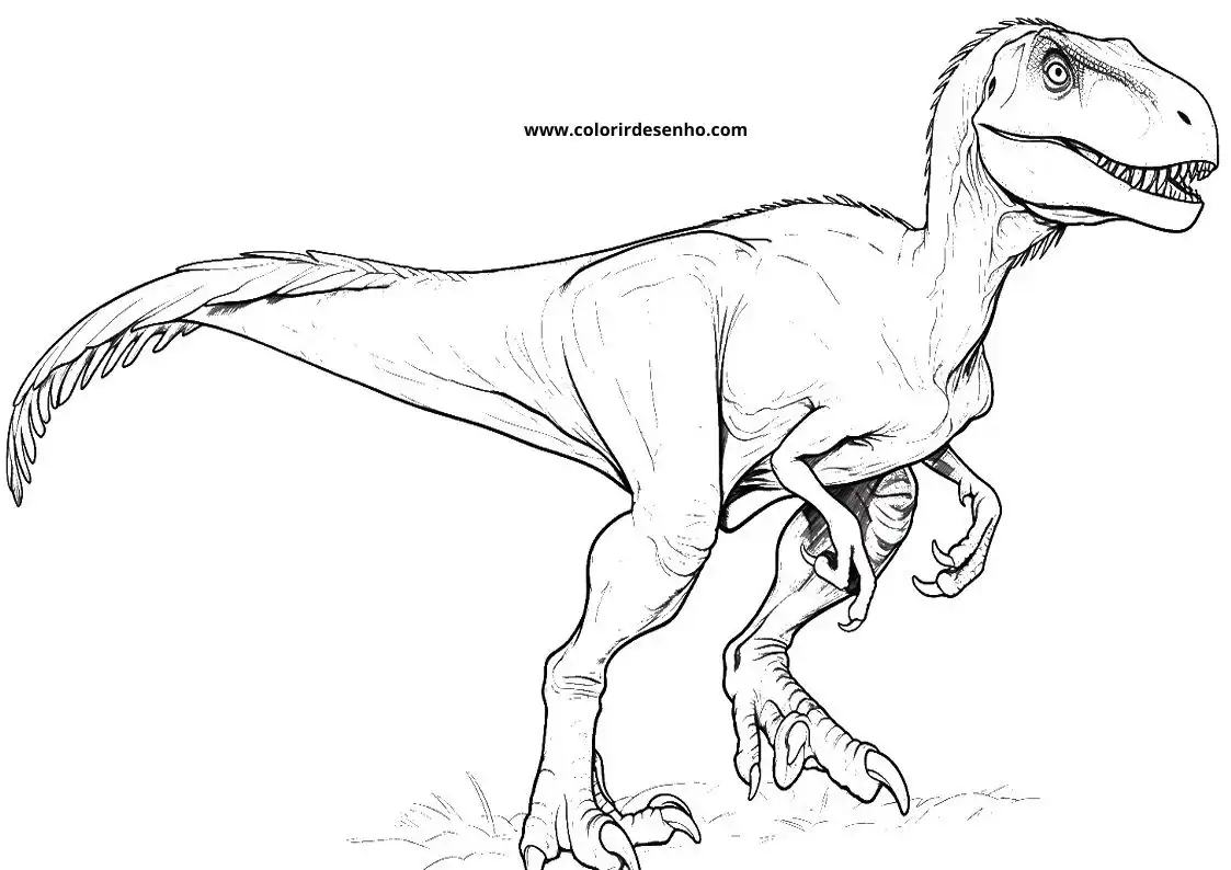 Dinosaur Coloring Pages For All Ages 5