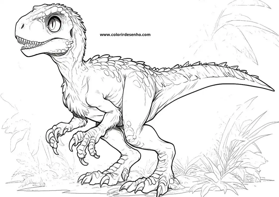 Dinosaur Coloring Pages For Kids And Adults 10