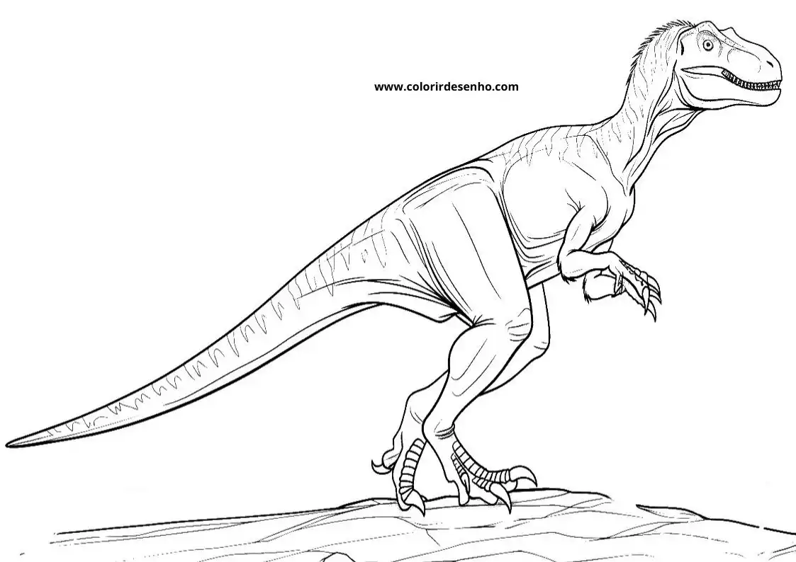 Dinosaur Coloring Pages For Kids And Adults 4