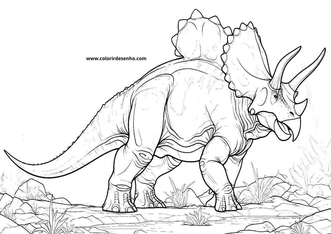 Dinosaur Coloring Sheet 10