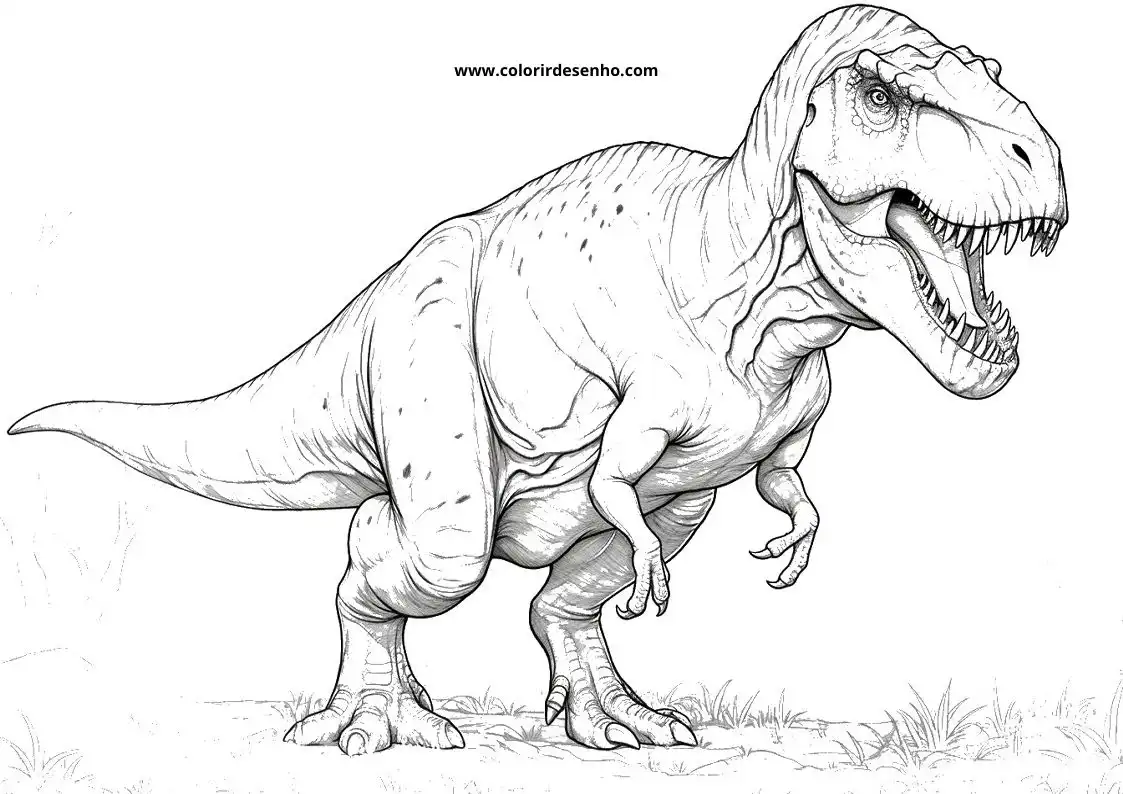 Dinosaur Coloring Sheet 6