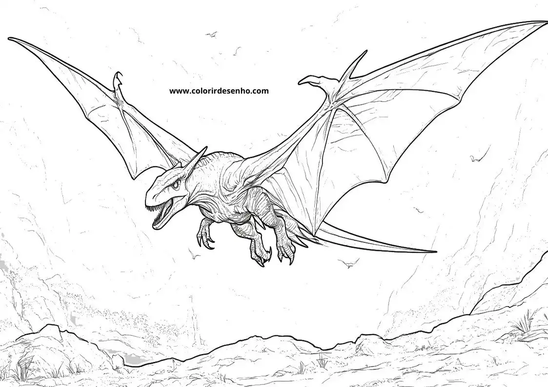 Dinosaur Coloring Sheet 8