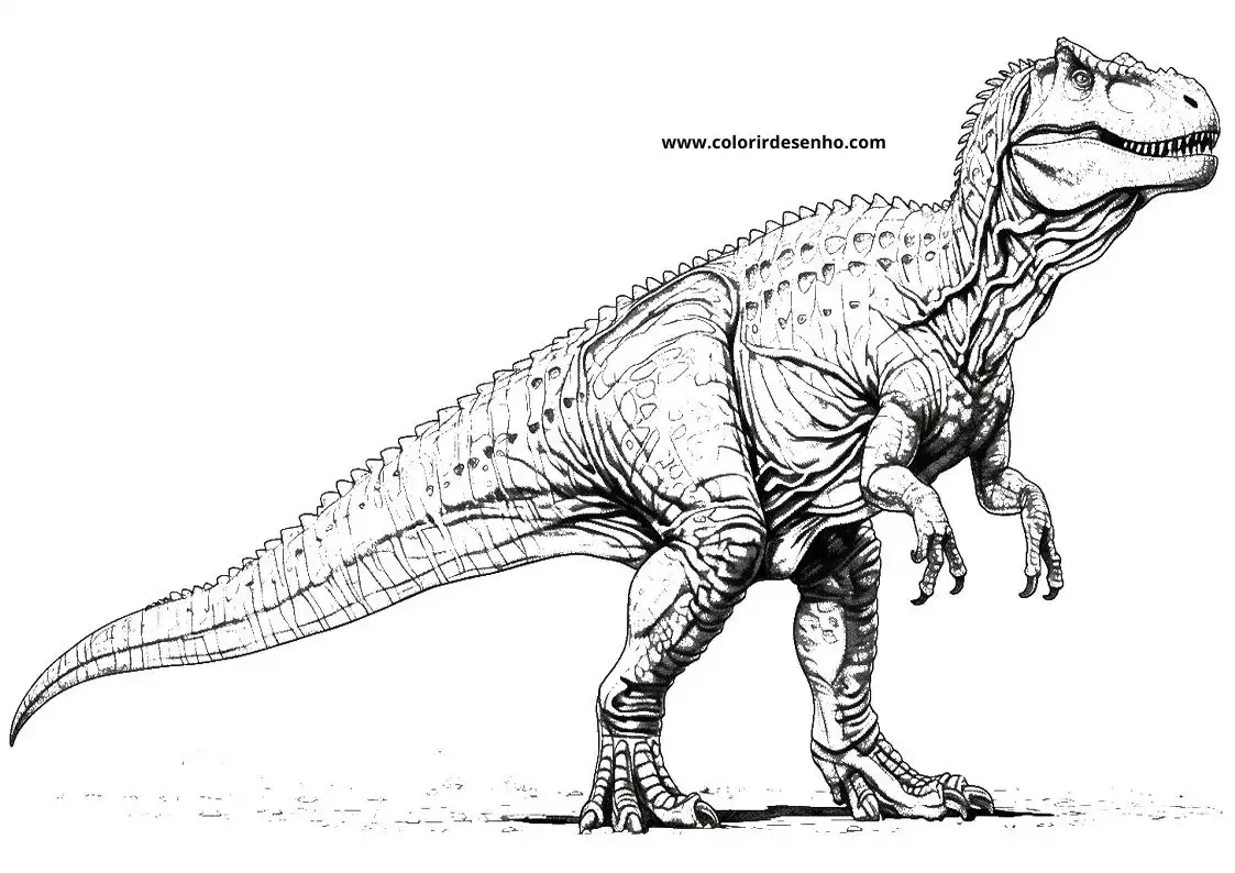 Dinosaur Picture Coloring Pages 6