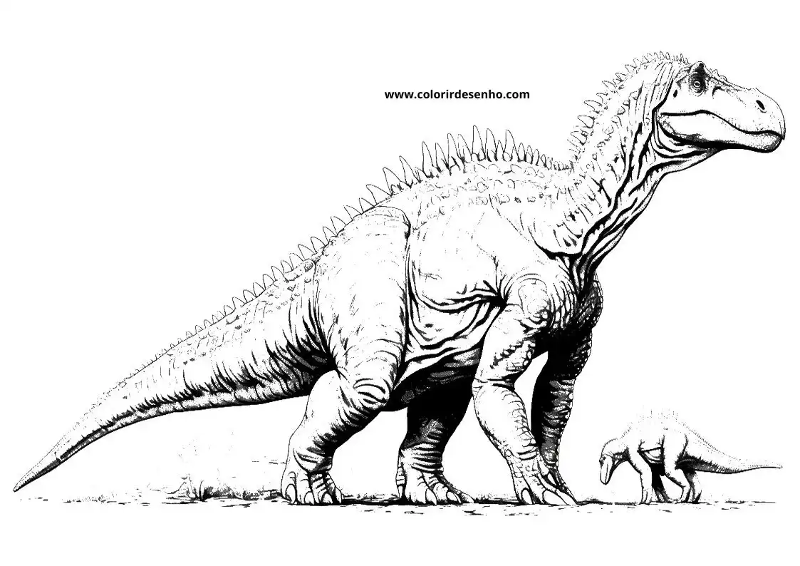 Dinosaur Picture Coloring Pages 9