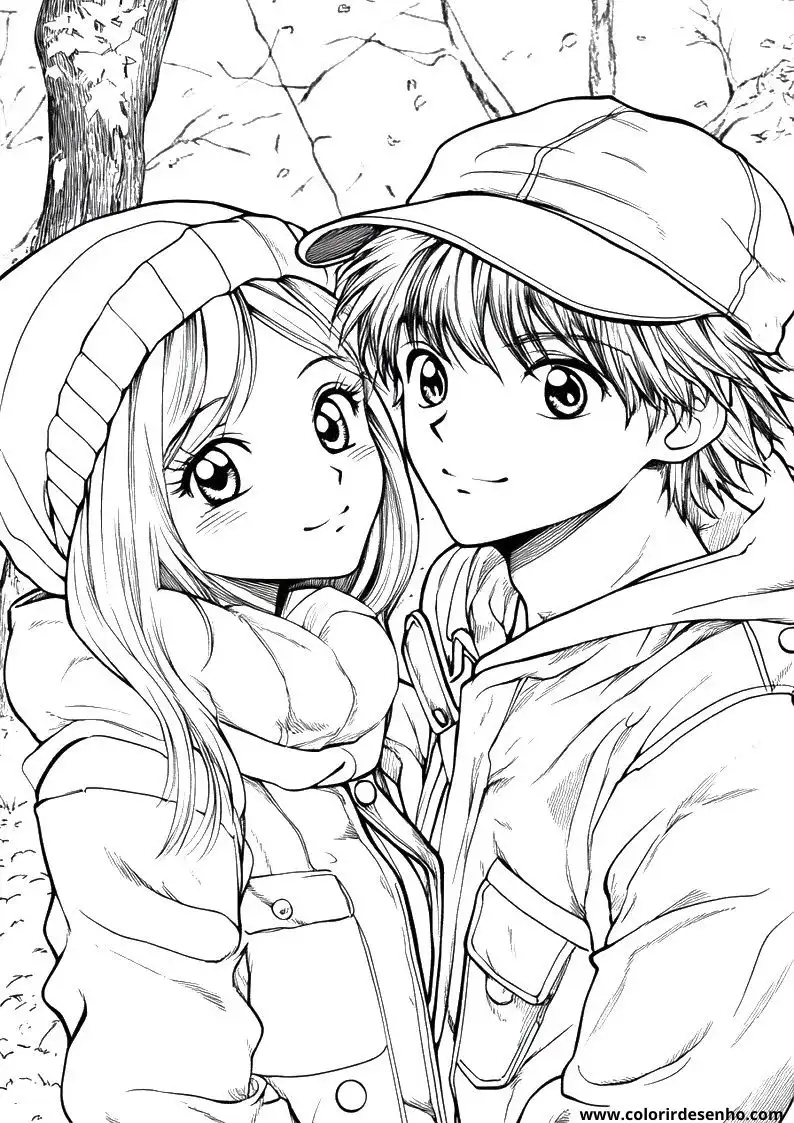 Download Anime Coloring Pages 7