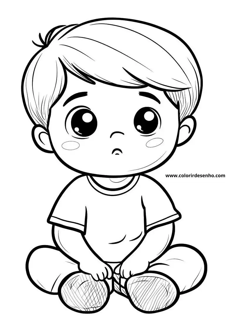 Download Baby Coloring Pages 9