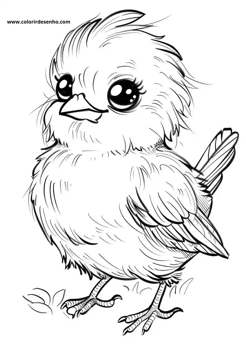 Download Bird Coloring Pages 3