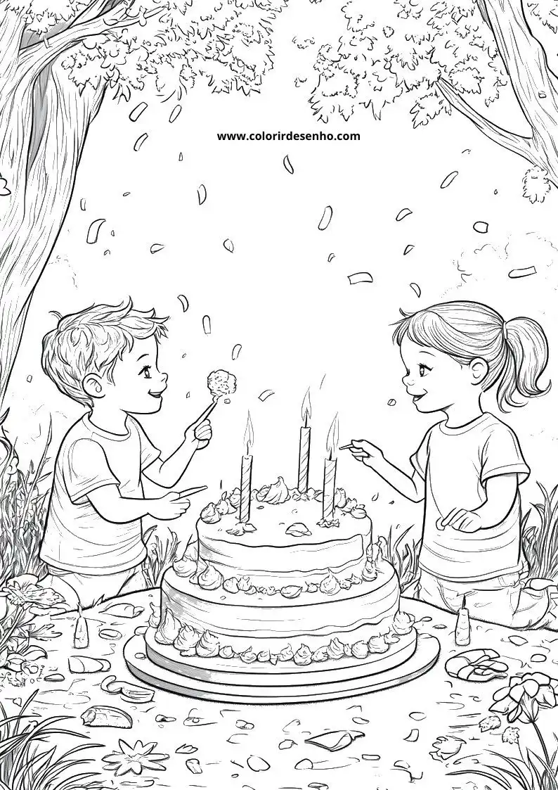 Download Birthday Coloring Pages 5