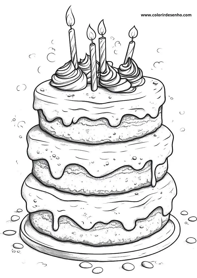 Download Birthday Coloring Pages 6