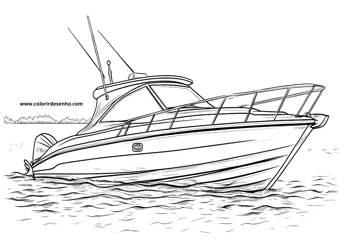 Download Boat Coloring Pages 1