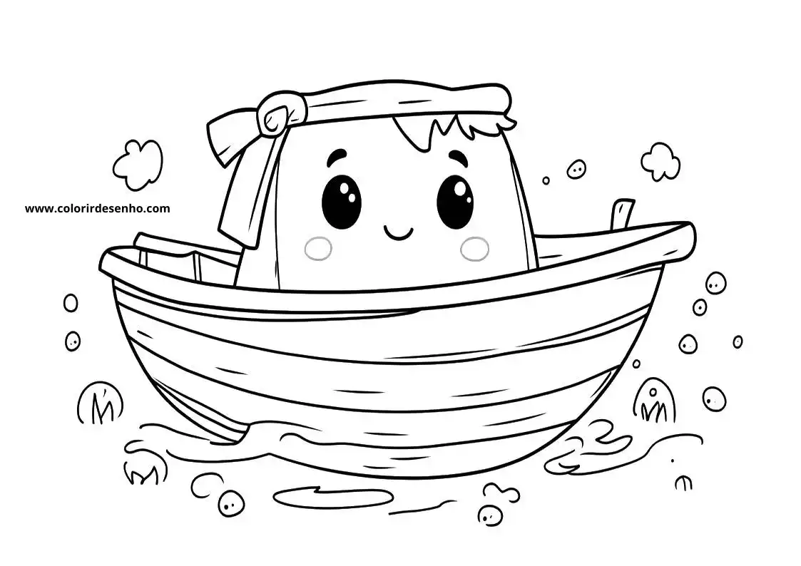 Download Boat Coloring Pages 3