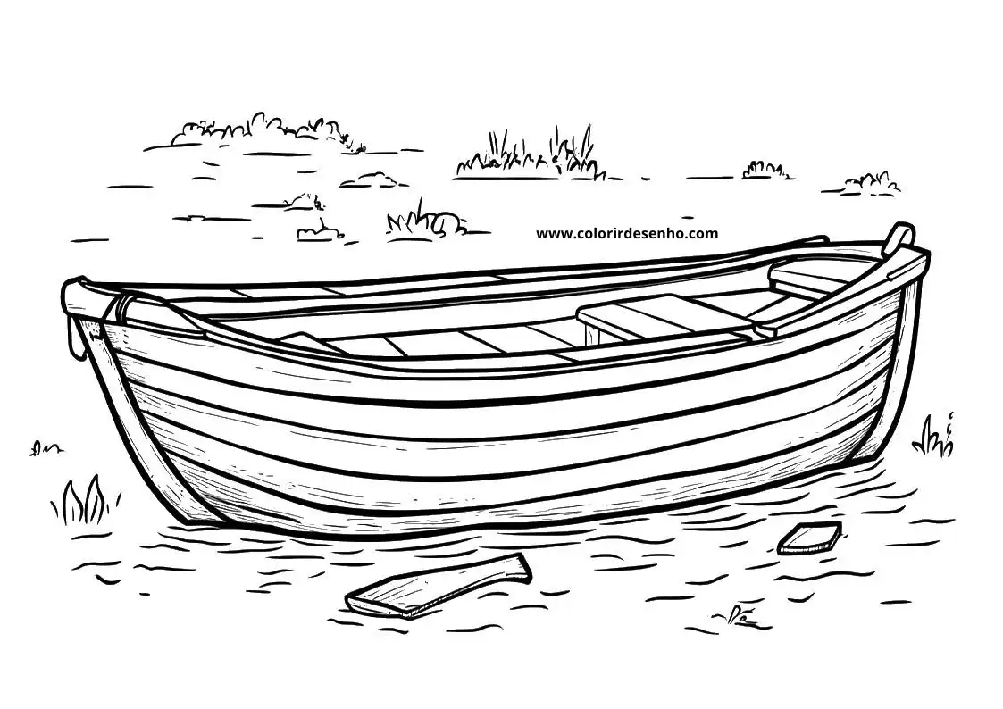 Download Boat Coloring Pages 6