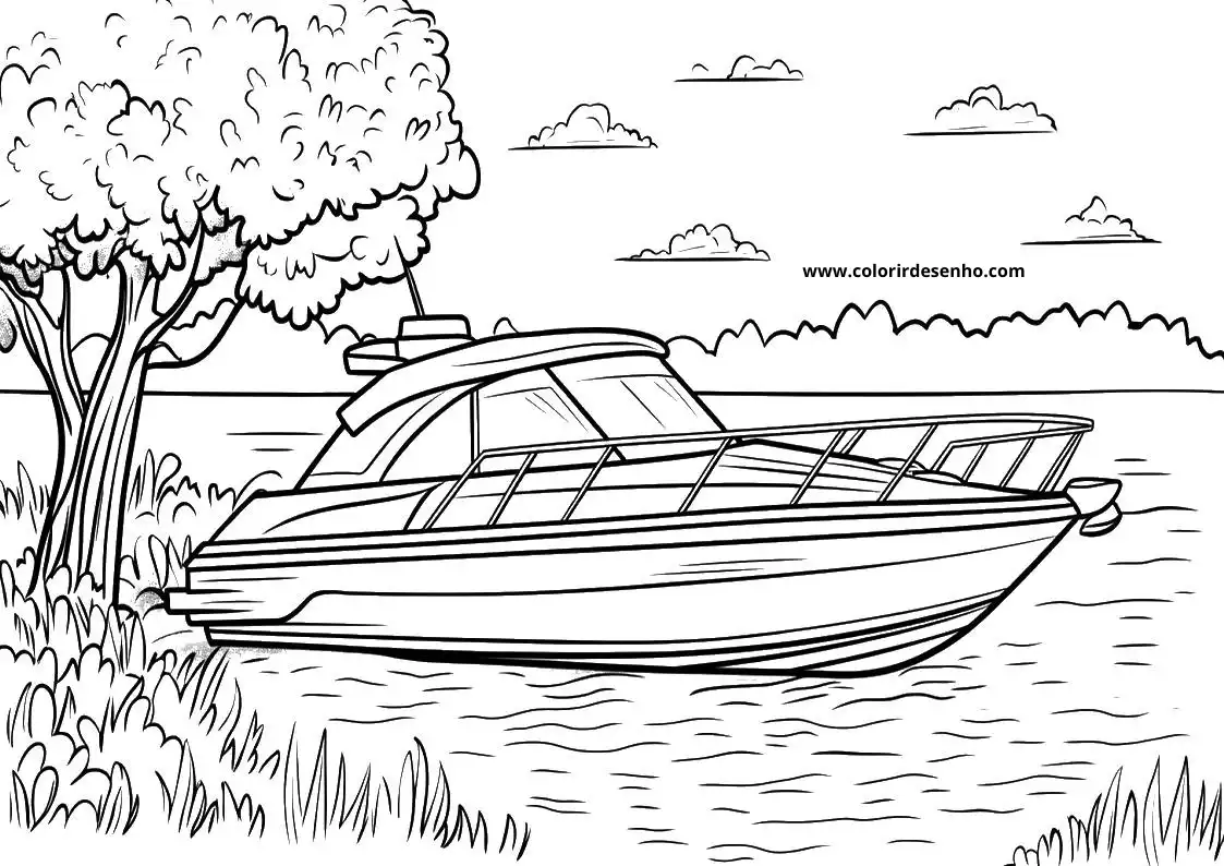 Download Boat Coloring Pages 7