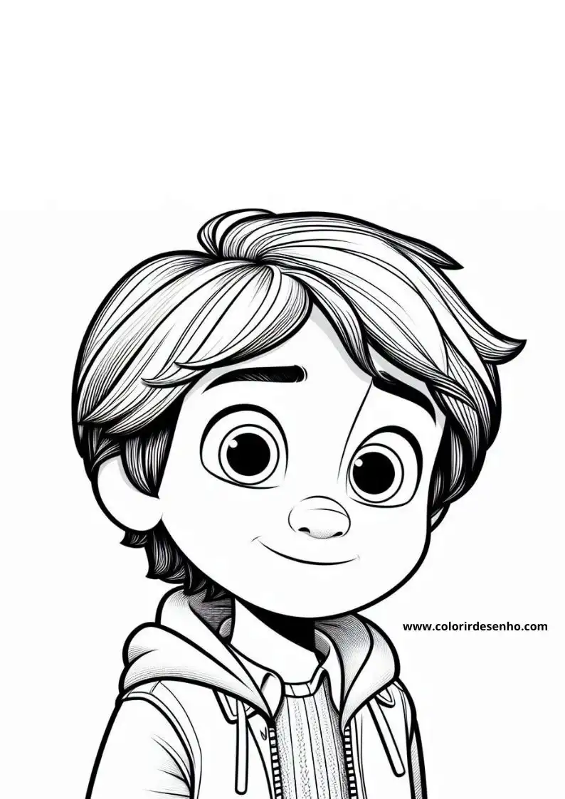 Download Boy Coloring Pages 6