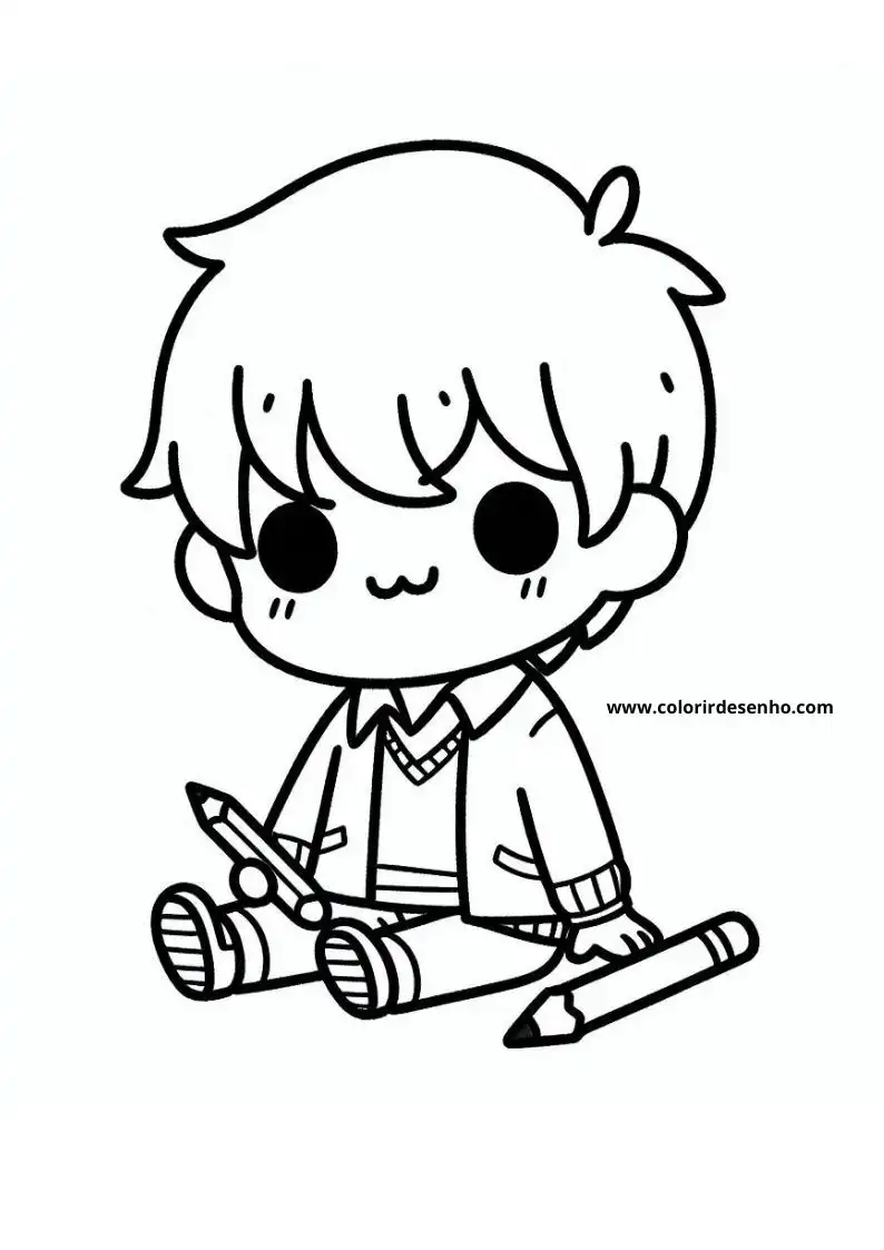 Download Boy Coloring Pages 8