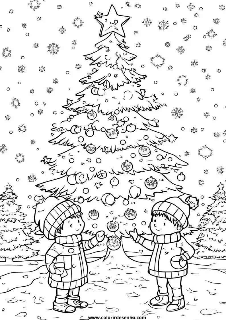 Download Christmas Coloring Pages 1