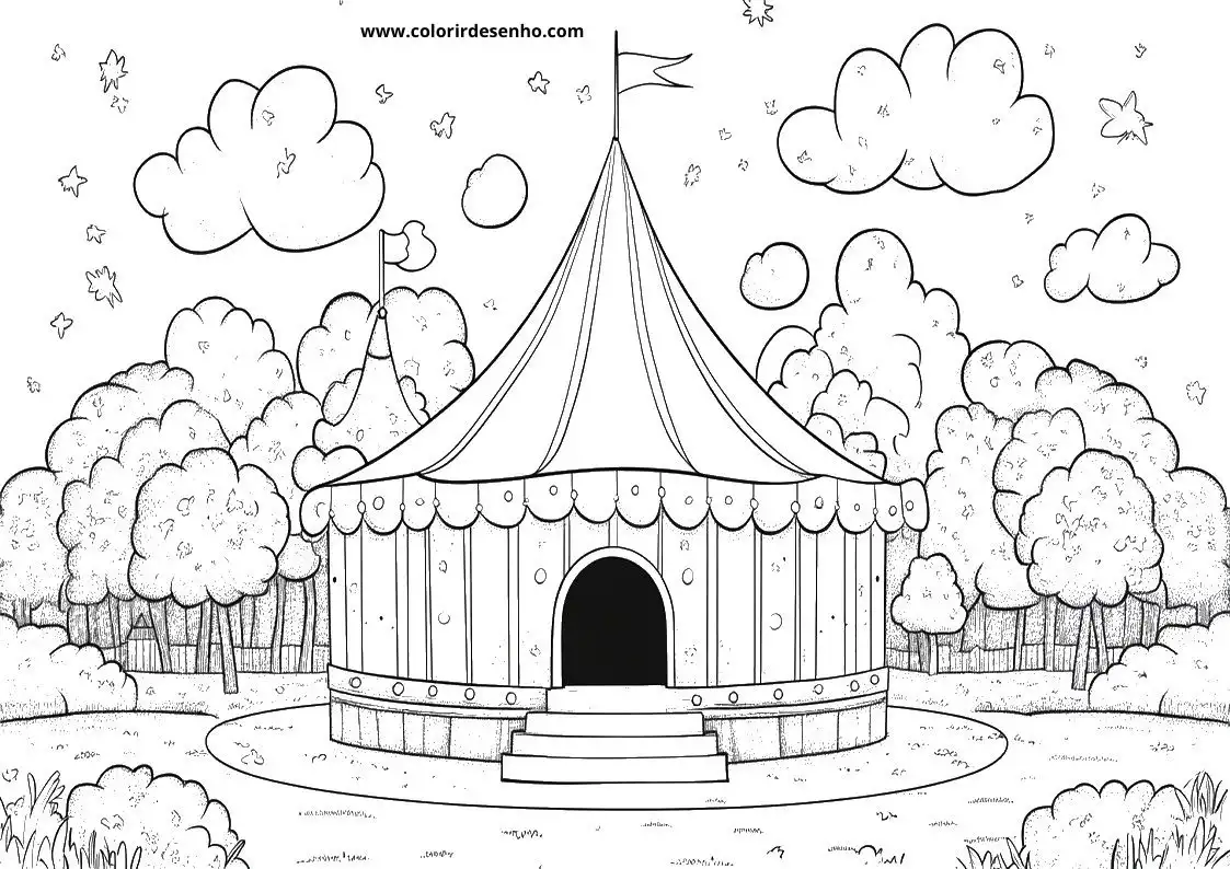 Download Circus Coloring Pages 9