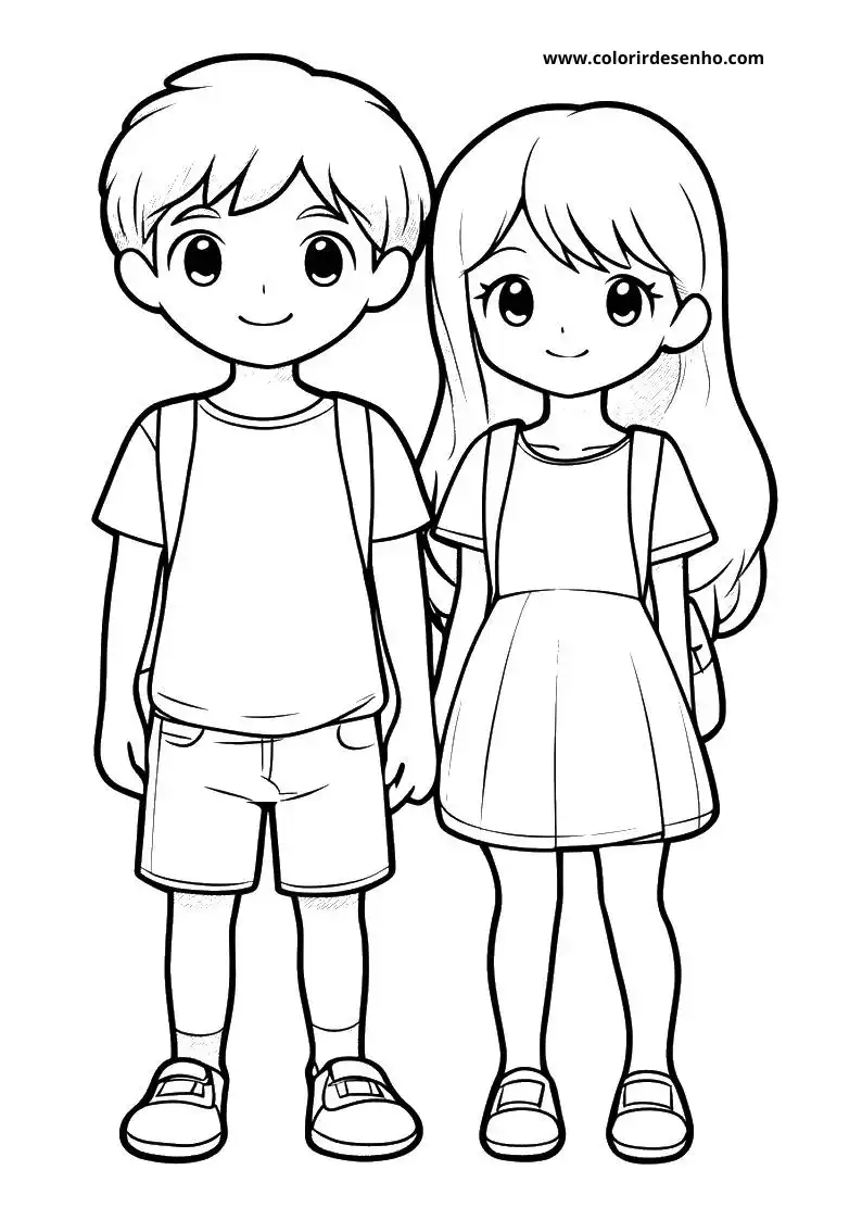 Download Couples Coloring Pages 1