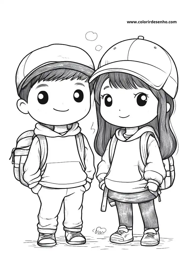 Download Couples Coloring Pages 3