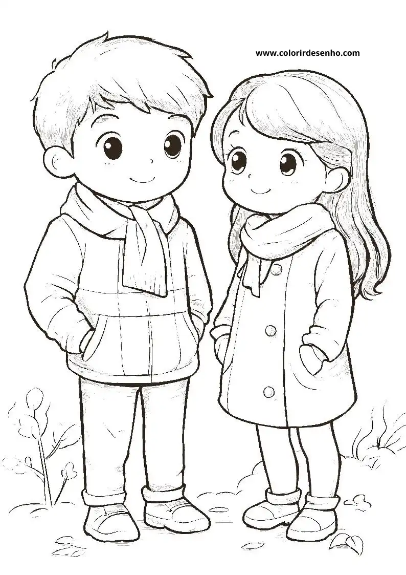 Download Couples Coloring Pages 7