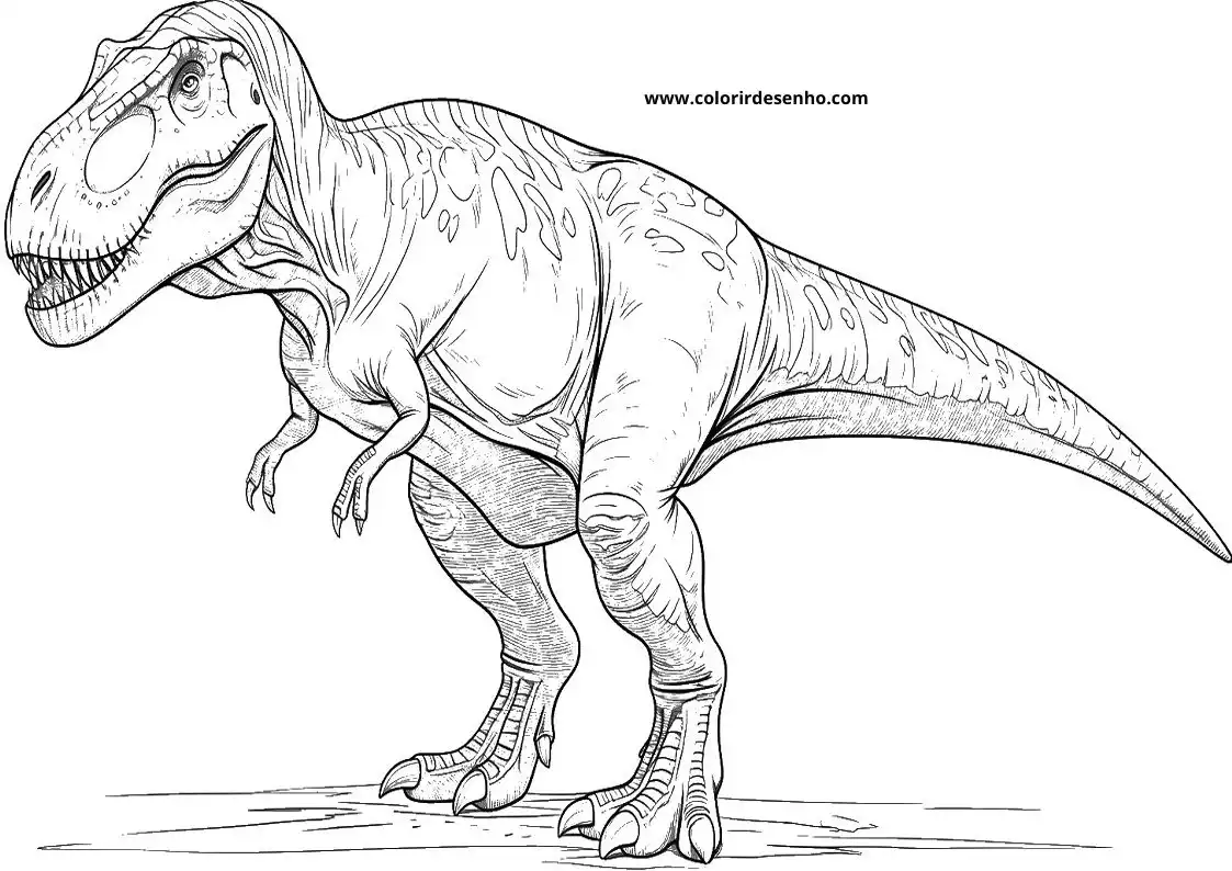 Download Dinosaur Coloring Pages 9