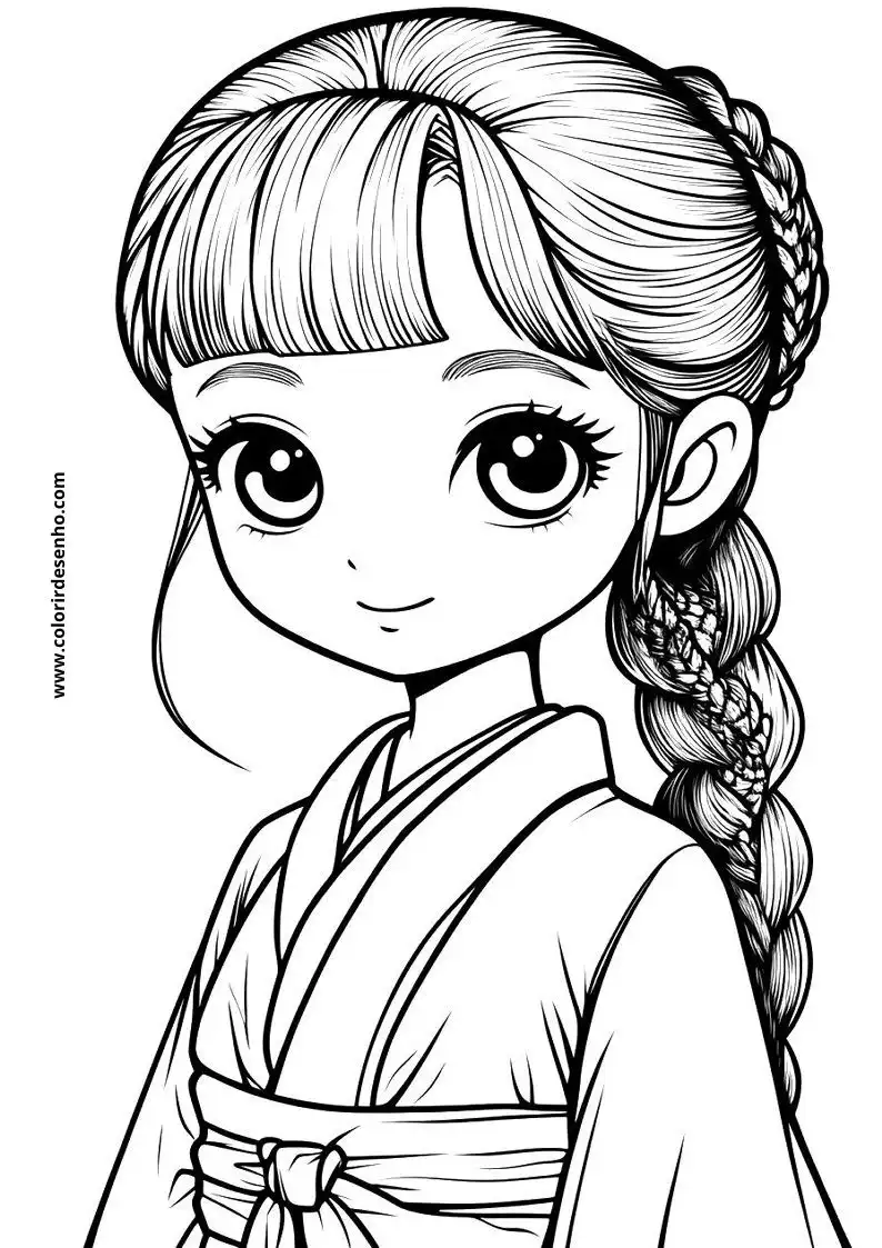 Download Doll Coloring Pages 5