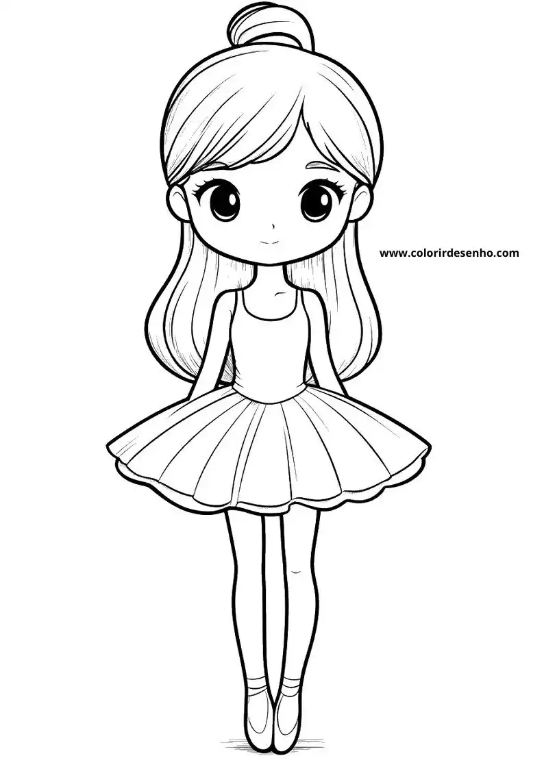 Download Free Printable Ballerina Coloring Pages For Kids And Adults 6