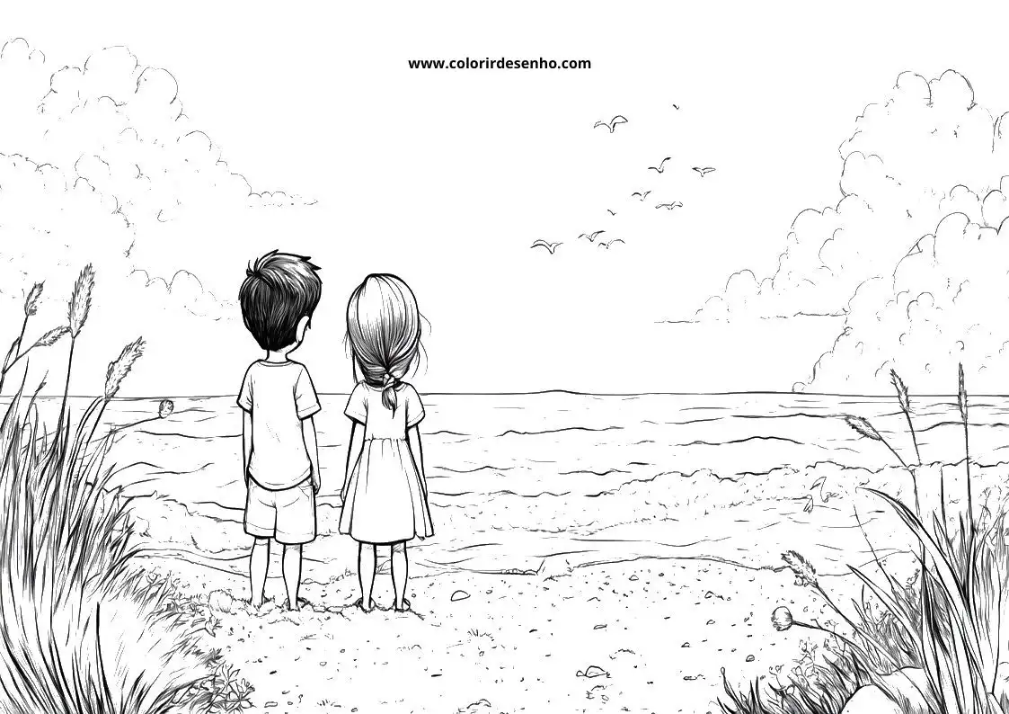 Download Free Printable Beach Coloring Pages For Kids And Adults 4