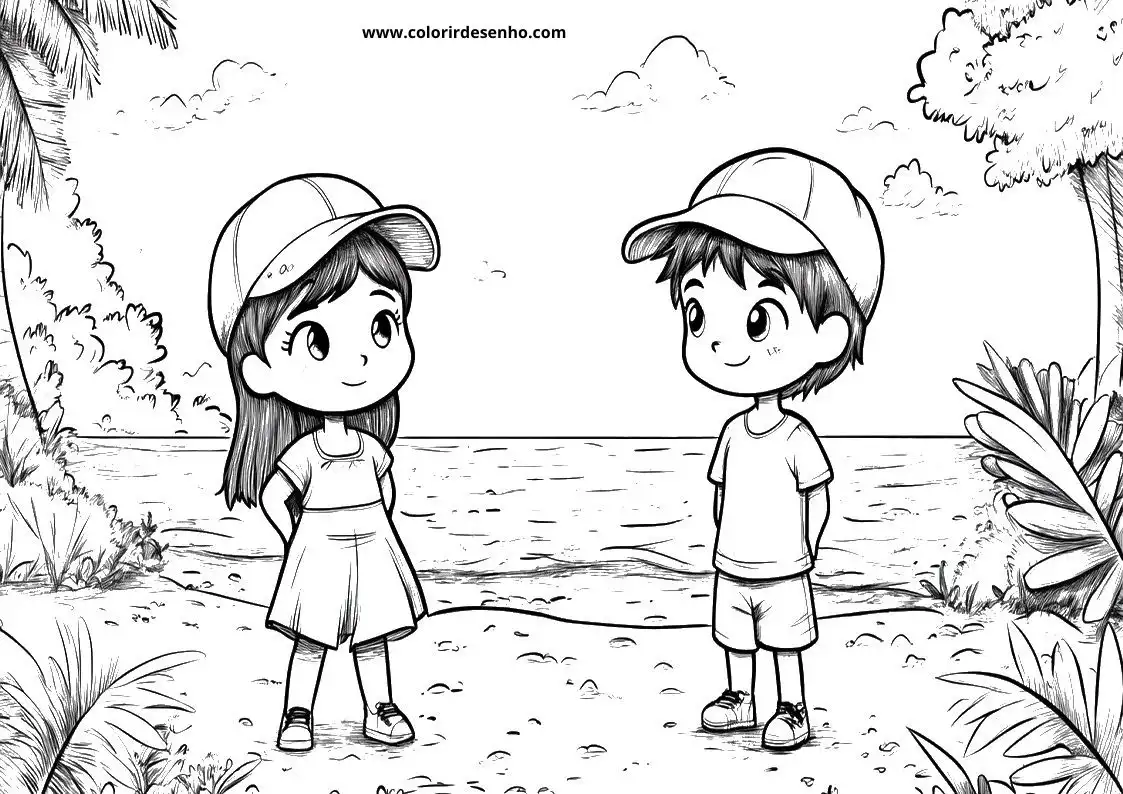 Download Free Printable Beach Coloring Pages For Kids And Adults 5
