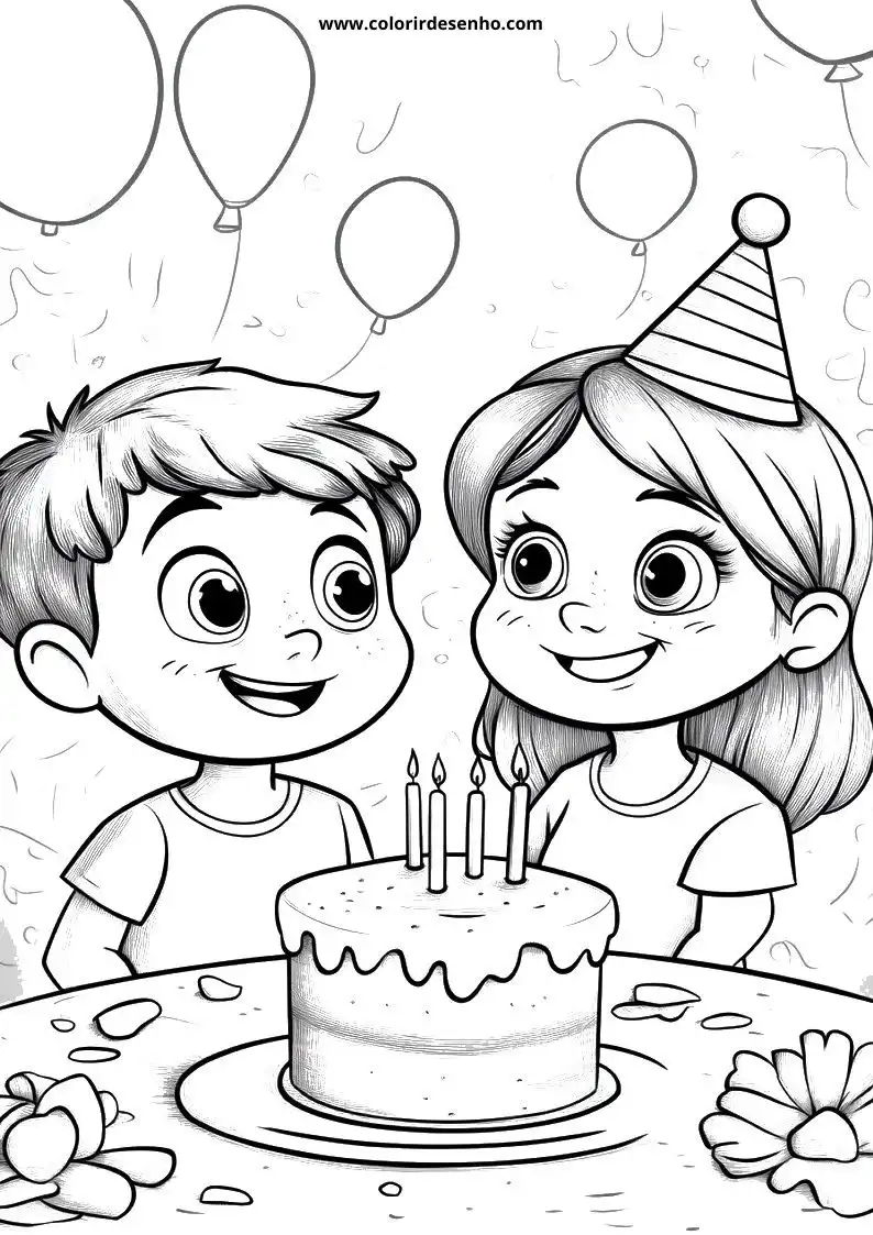 Download Free Printable Birthday Coloring Pages For Kids And Adults 1
