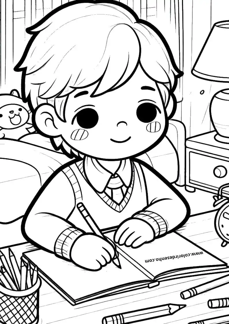 Download Free Printable Boy Coloring Pages For Kids And Adults 5