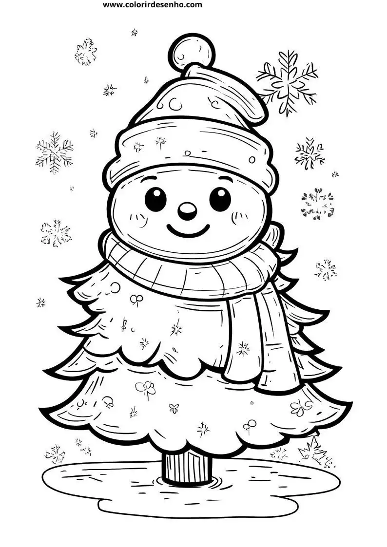 Download Free Printable Christmas Coloring Pages For Kids And Adults 10