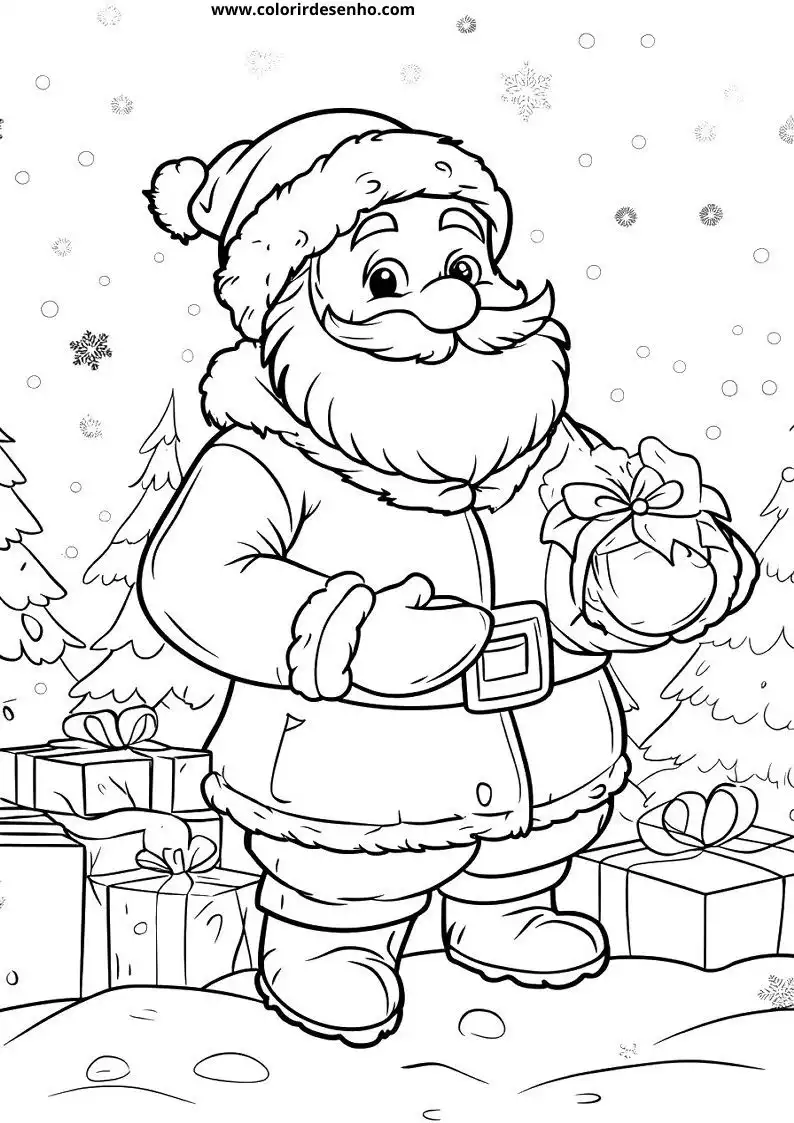Download Free Printable Christmas Coloring Pages For Kids And Adults 11