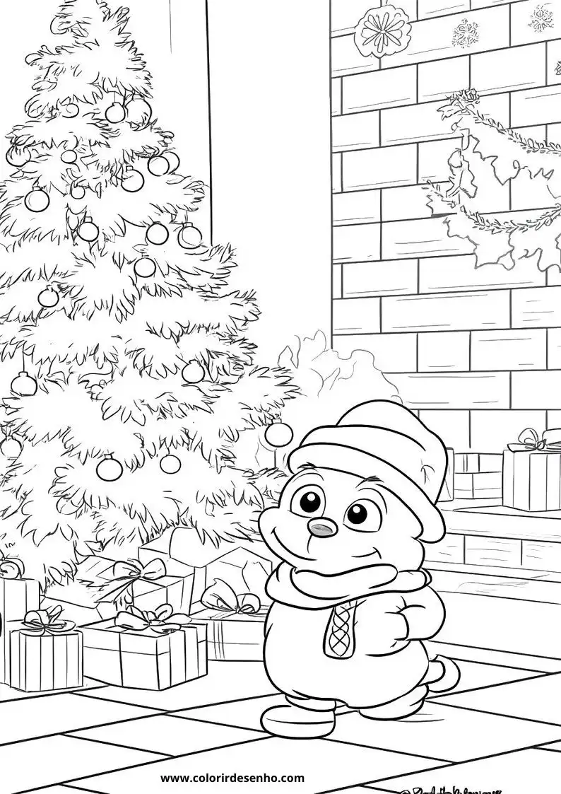 Download Free Printable Christmas Coloring Pages For Kids And Adults 2