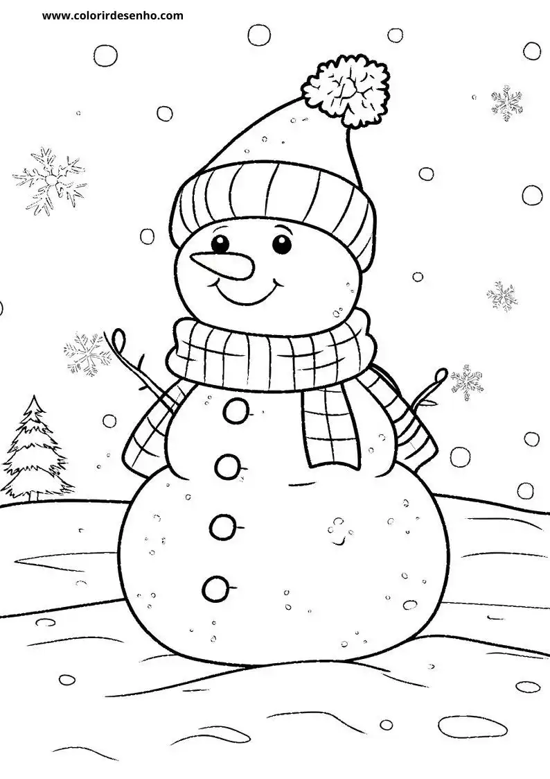 Download Free Printable Christmas Coloring Pages For Kids And Adults 6