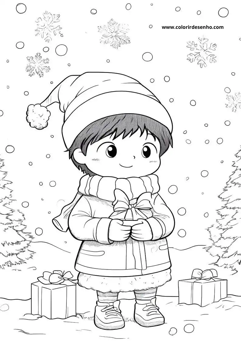 Download Free Printable Christmas Coloring Pages For Kids And Adults 8
