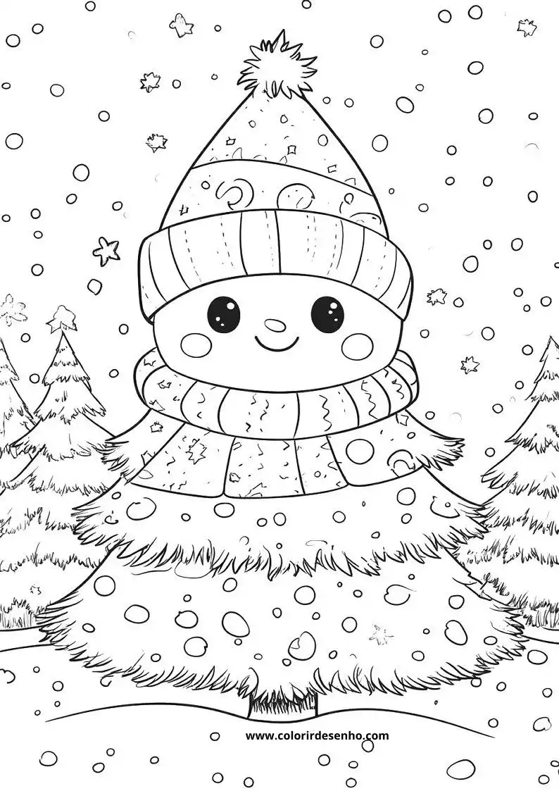 Download Free Printable Christmas Coloring Pages For Kids And Adults 9