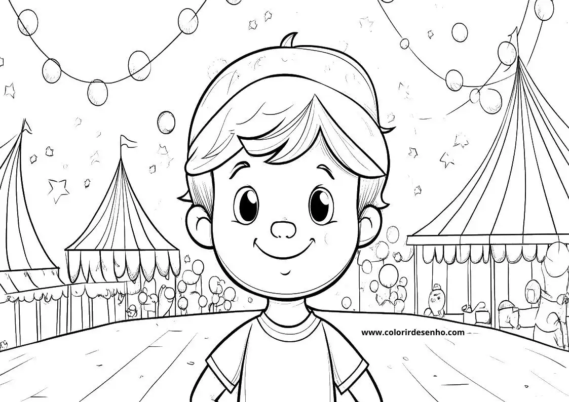 Download Free Printable Circus Coloring Pages For Kids And Adults 8