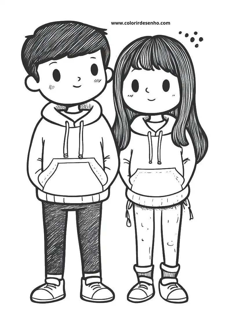 Download Free Printable Couples Coloring Pages For Kids And Adults 3