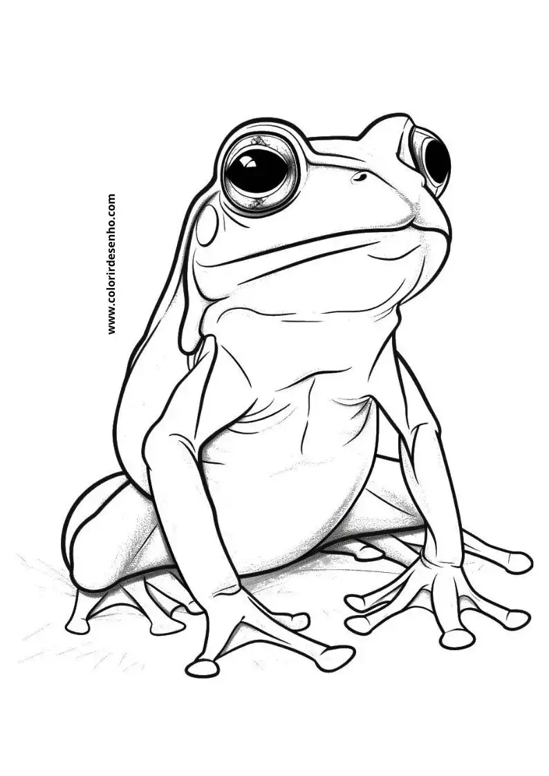 Download Free Printable Frog Coloring Pages For Kids And Adults 10