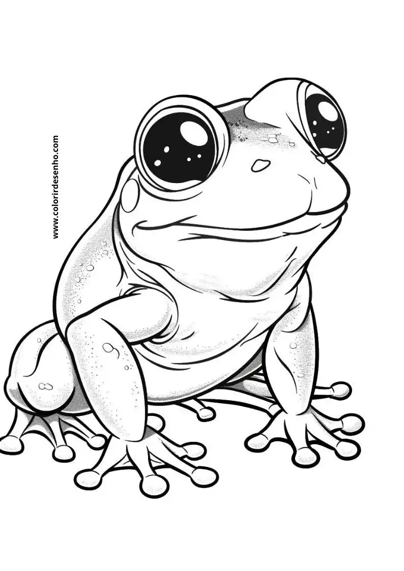 Download Free Printable Frog Coloring Pages For Kids And Adults 4