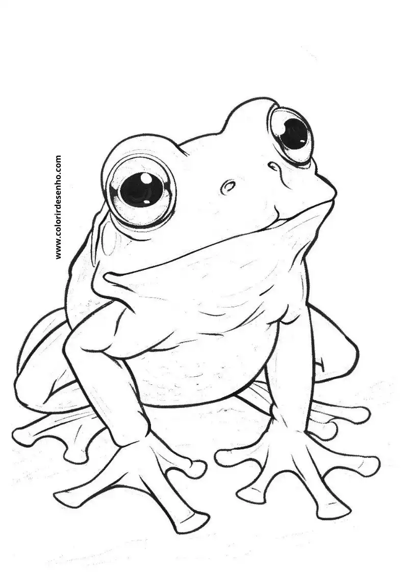 Download Free Printable Frog Coloring Pages For Kids And Adults 6