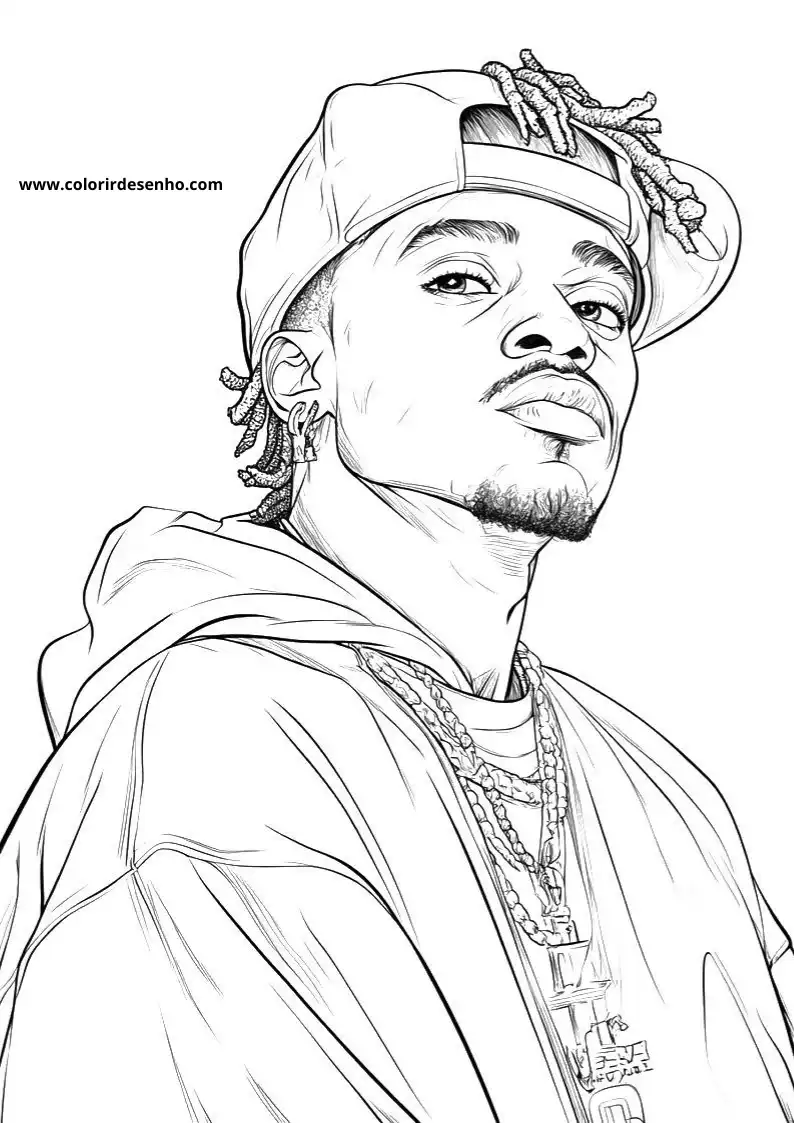 Download Free Printable Hip Hop Coloring Pages For Kids And Adults 1