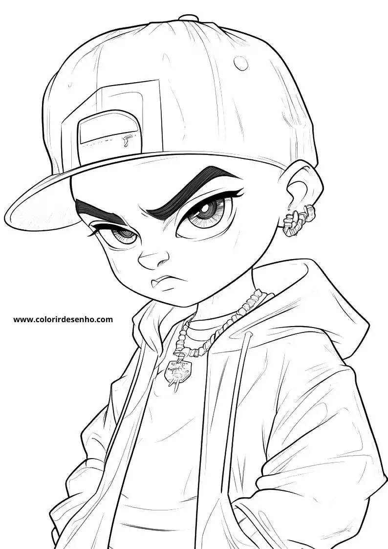 Download Free Printable Hip Hop Coloring Pages For Kids And Adults 10
