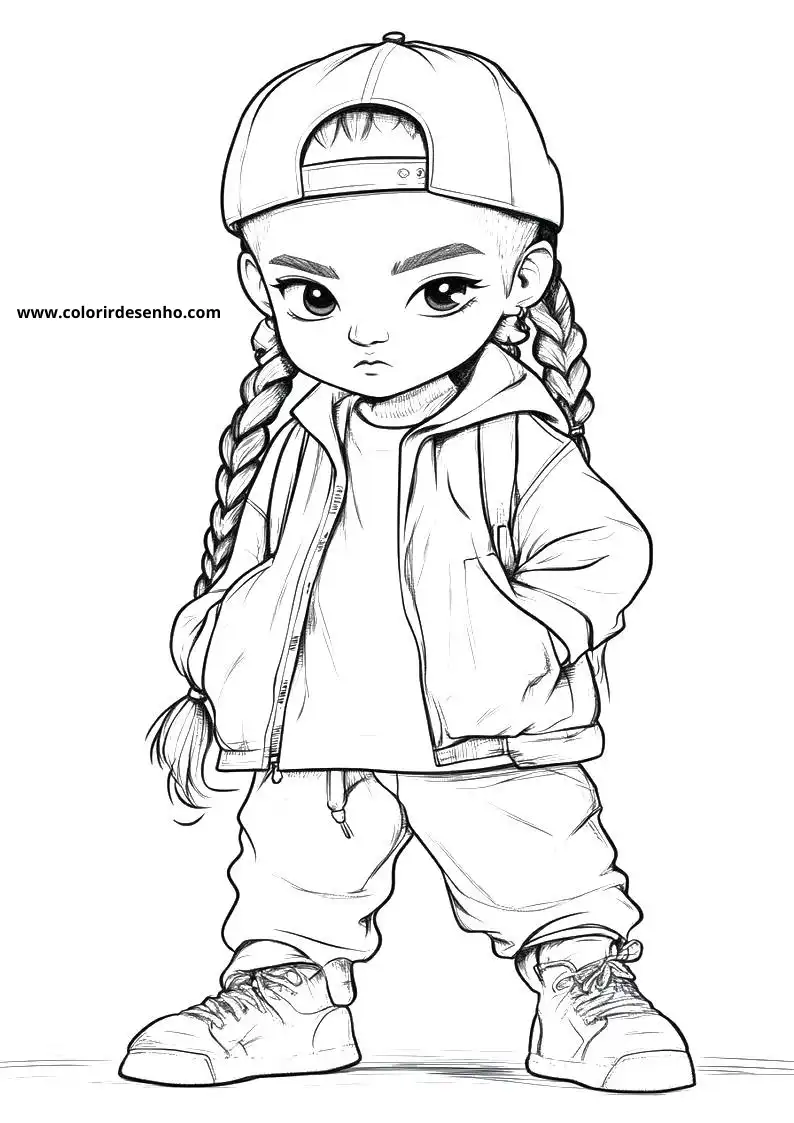 Download Free Printable Hip Hop Coloring Pages For Kids And Adults 11
