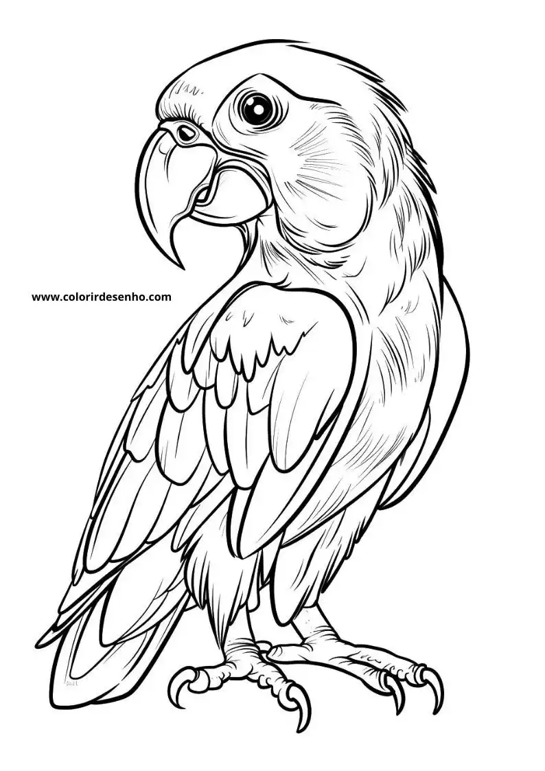 Download Free Printable Macaw Coloring Pages For Kids And Adults 10