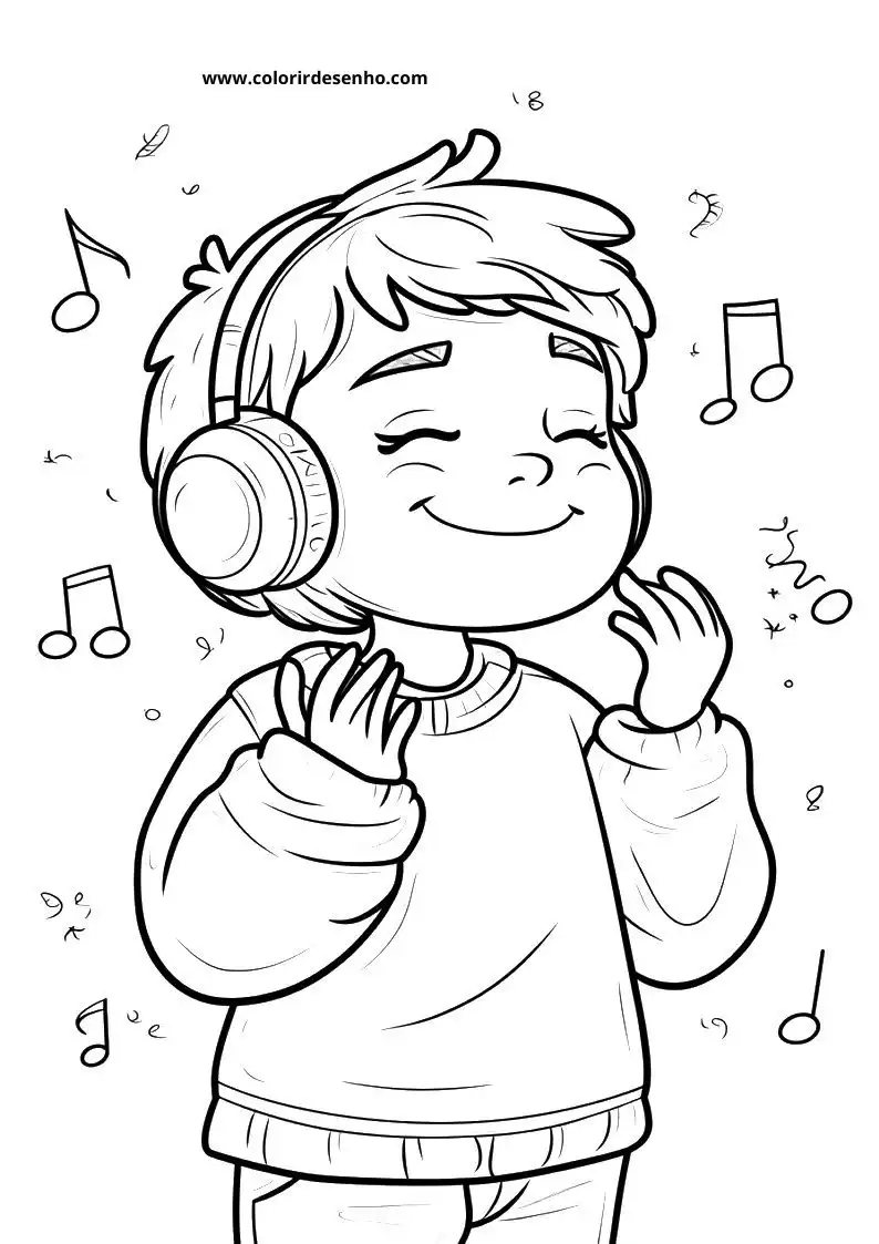Download Free Printable Music Coloring Pages For Kids And Adults 6