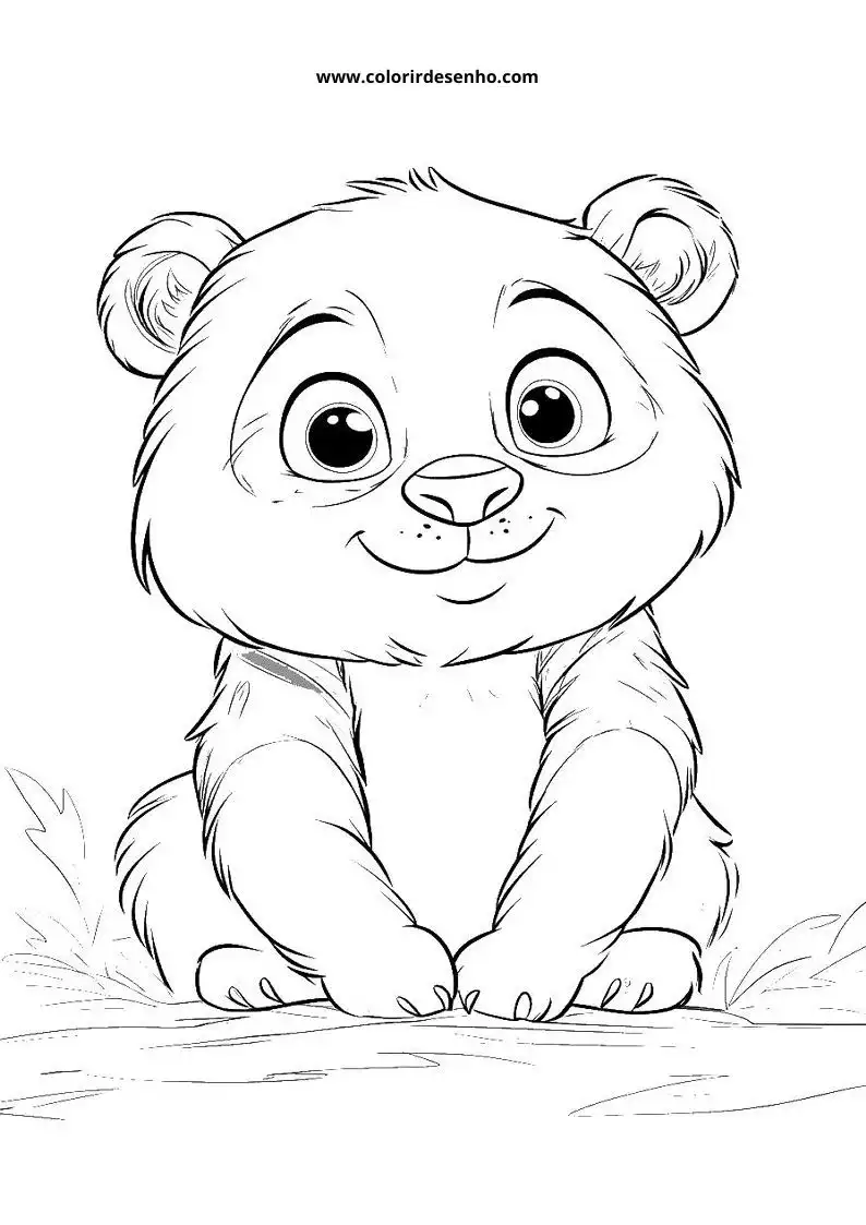 Download Free Printable Panda Coloring Pages For Kids And Adults 3