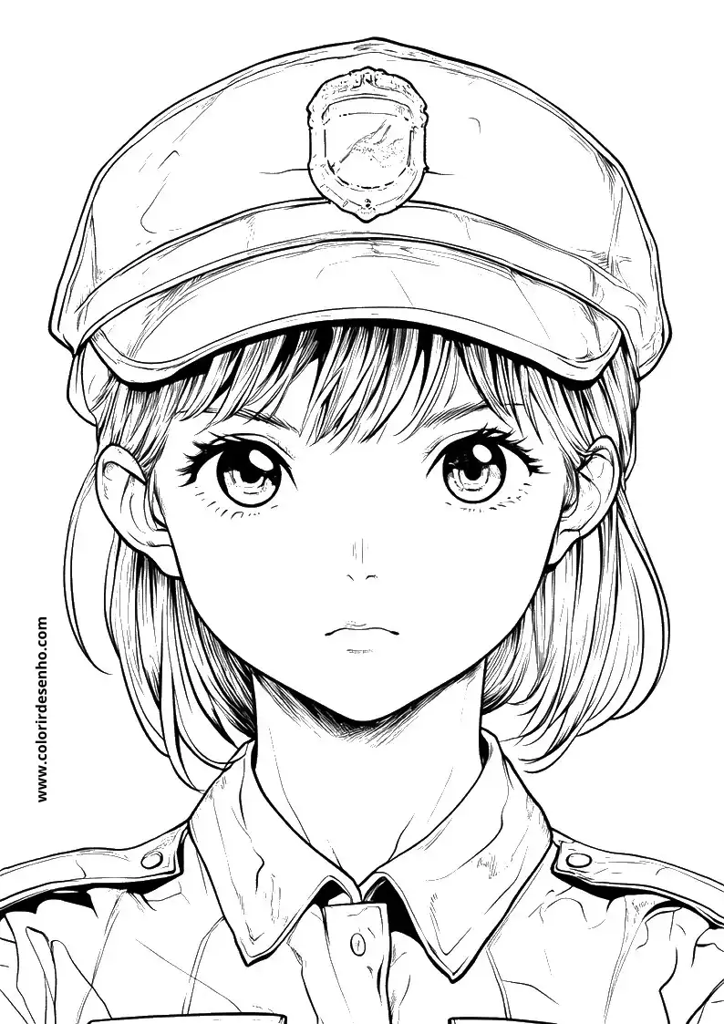 Download Free Printable Police Coloring Pages For Kids And Adults 4